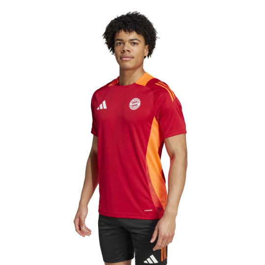 adidas Bayern München Trainingsshirt 2024-2025 Rood Wit Oranje