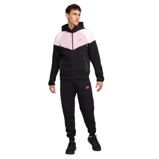 Nike Tech Fleece Sportswear Trainingspak Zwart Roze Wit