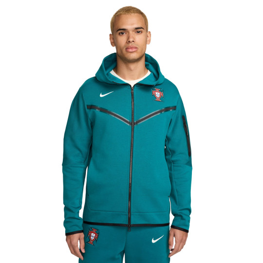 Nike Portugal Tech Fleece Veste 2024-2026 Vert Noir