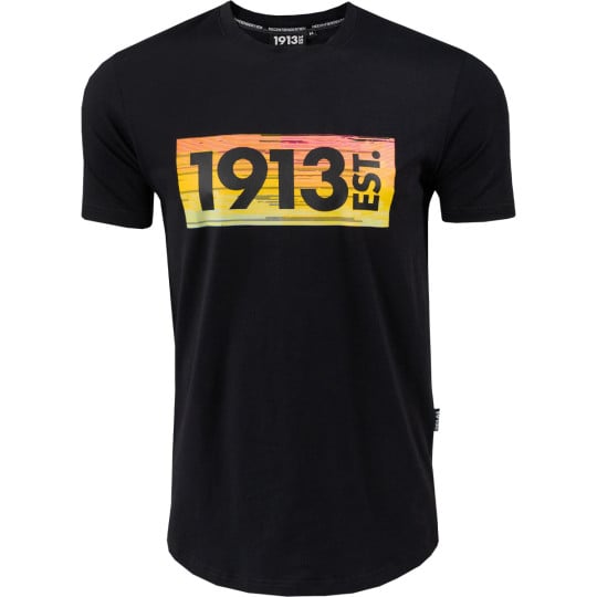 1913 T-shirt Zwart Multicolor