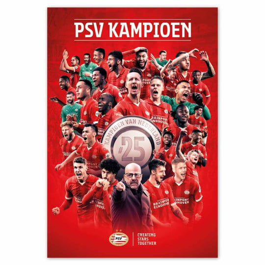 PSV Poster Kampioen 2024