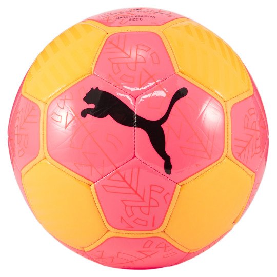 Ballon de football PUMA Prestige, taille 5, rose vif, orange, noir