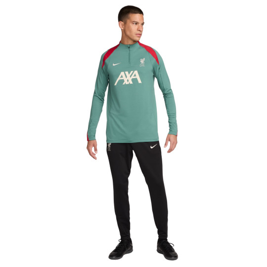 Nike Liverpool Strike Survêtement 1/4-Zip 2024-2025 Vert Noir Rouge