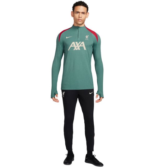 Nike Liverpool Strike Elite Survêtement 1/4-Zip 2024-2025 Vert Noir Rouge