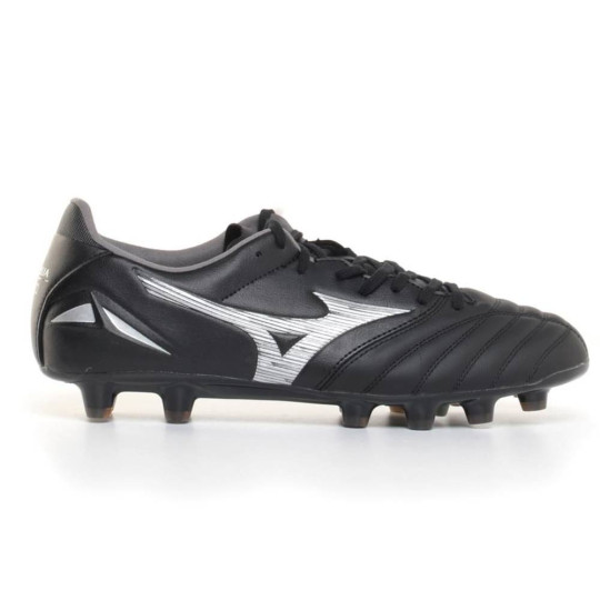 Mizuno Morelia Neo IV Pro Gras Football Shoes (FG) Black Silver