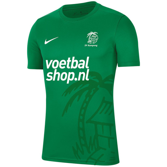 SV Kampong Short Sleeve Goalkeeper Shirt Junior Green
