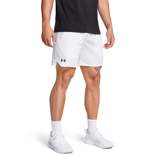 Under Armour Vanish Short d'Entraînement Woven Blanc Noir