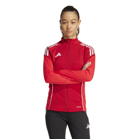 adidas Tiro 25 Competition Veste d'Entraînement Femmes Rouge Blanc