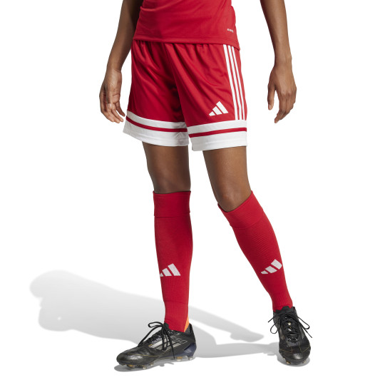 adidas Squadra 25 Women's Football Shorts Red White