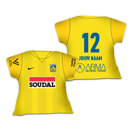 KVC Westerlo Shirtkussen Thuisshirt 2025-2026 Gepersonaliseerd