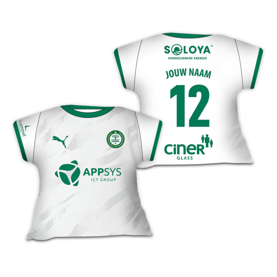 Lommel SK Shirtkussen Uitshirt 2025-2026 Gepersonaliseerd
