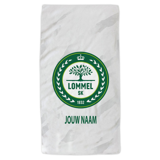 Lommel SK Handdoek Uitshirt 2025-2026 Gepersonaliseerd