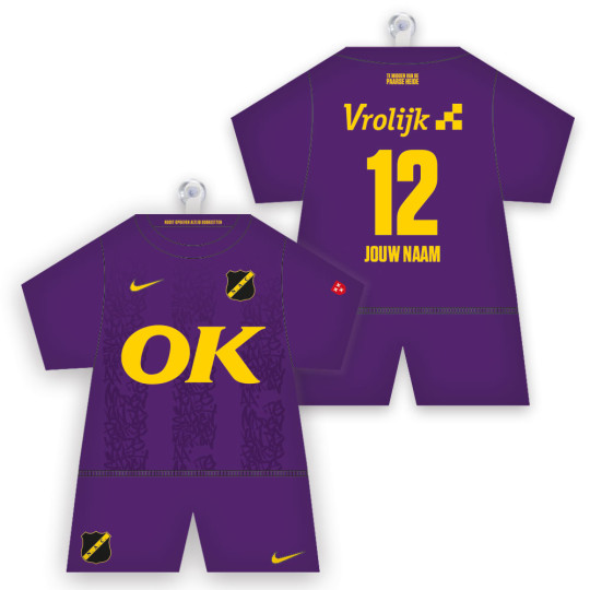 NAC Breda Maxidress 3rd Shirt 2025-2026 Personalised