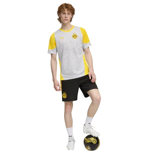 PUMA Borussia Dortmund Training Set 2025-2026 Silver Black Yellow