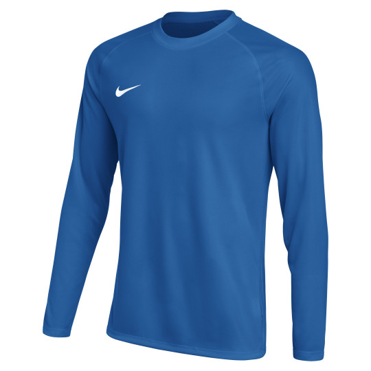 Nike Dri-FIT Park VIII Voetbalshirt Lange Mouwen Blauw Wit