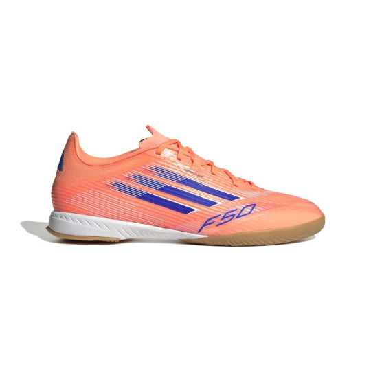 adidas F50 League Zaalvoetbalschoenen (IN) Oranje Blauw Wit