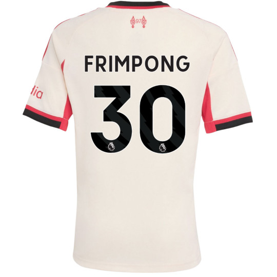 adidas Liverpool Frimpong 30 Maillot Extérieur 2025-2026 Enfants