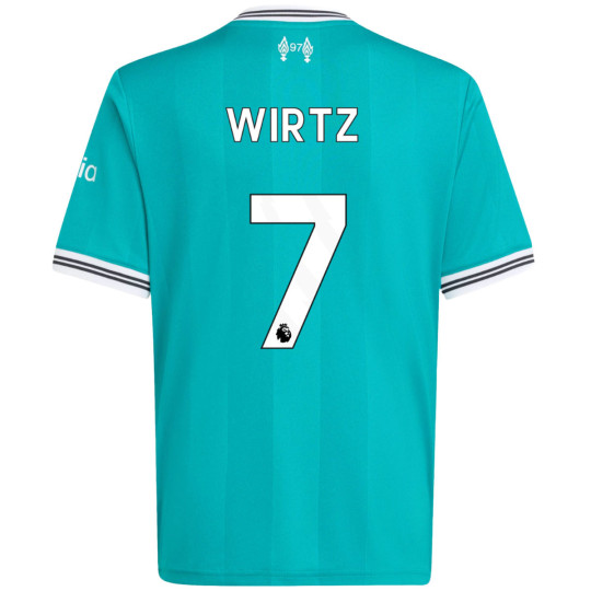 adidas Liverpool Wirtz 7 Maillot 3rd 2025-2026 Enfants