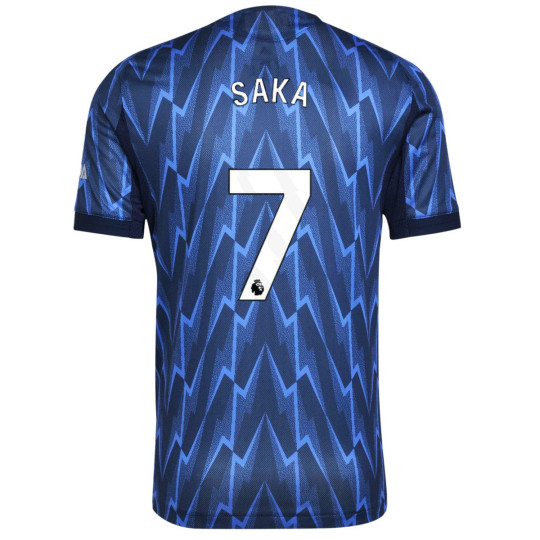 adidas Arsenal Saka 7 Authentic Away Shirt 2025-2026