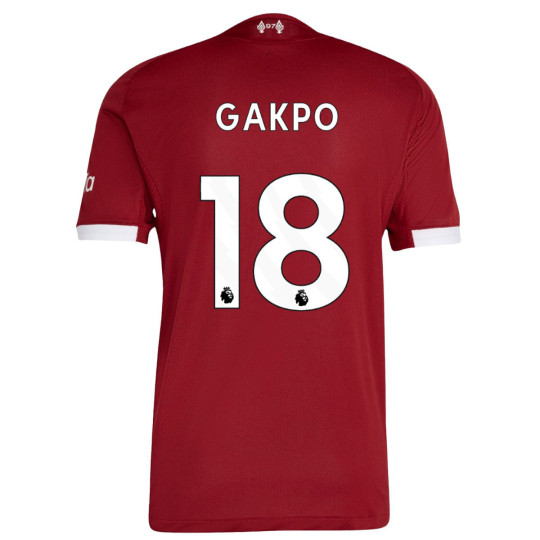adidas Liverpool Gakpo 18 Authentic 2025-2026 Home Shirt