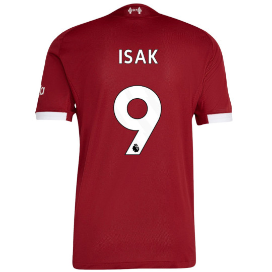 adidas Liverpool Isak 9 Authentic 2025-2026 Home Shirt