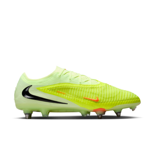 Nike Phantom 6 Low Elite Iron Stud Football Boots (SG) Yellow Orange Black