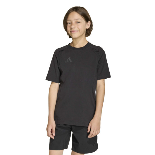 adidas Tiro Travel Kids Training Shirt Black