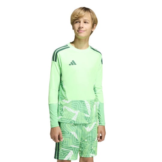 Chemise de gardien de but à manches longues adidas Tiro 26 Competition pour enfants, vert clair