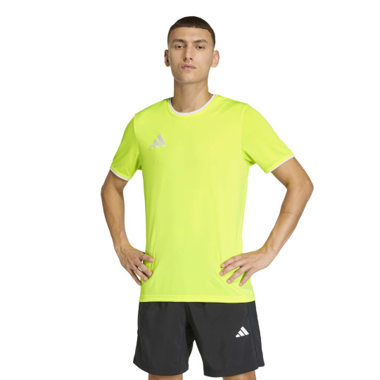 adidas Entrada 26 Football Shirt Bright Yellow White