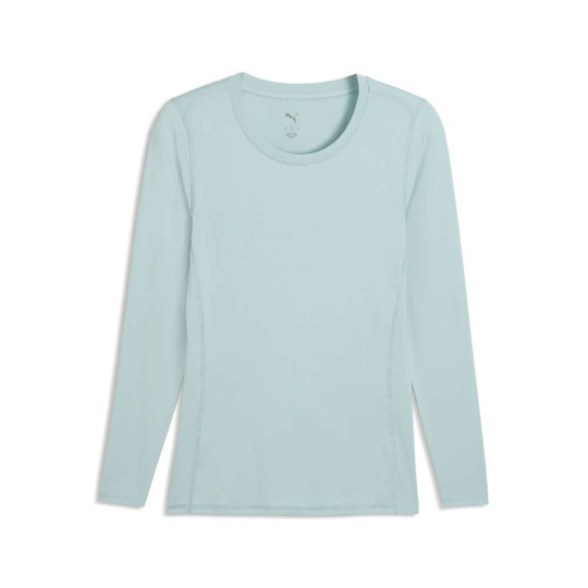 PUMA teamLIGA26 Ondershirt Lange Mouwen Mintgroen