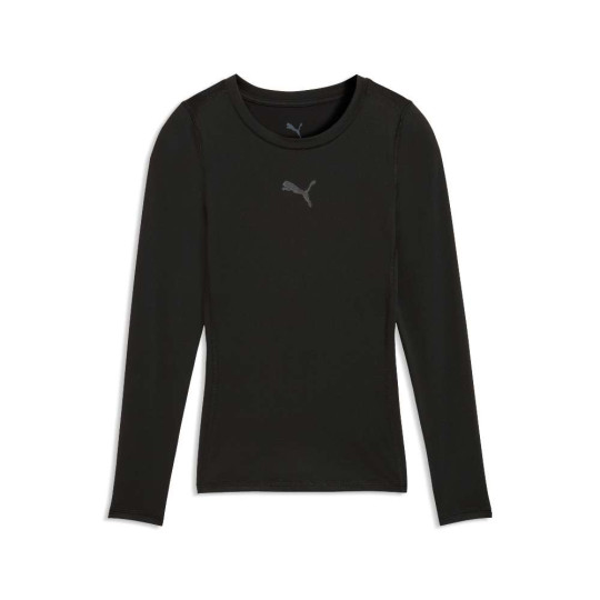 Sous-maillot PUMA TeamLiga26 à manches longues pour enfants, noir