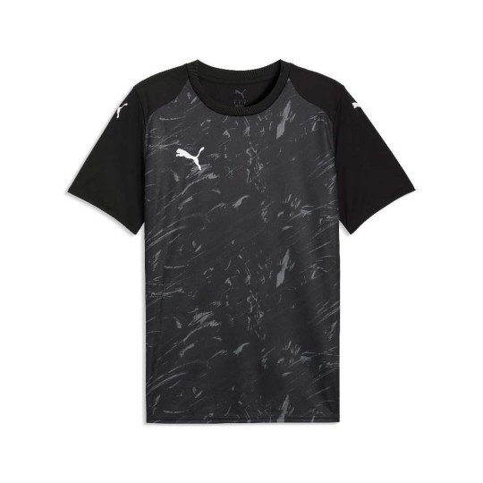 PUMA teamFINAL Graphic Voetbalshirt Zwart