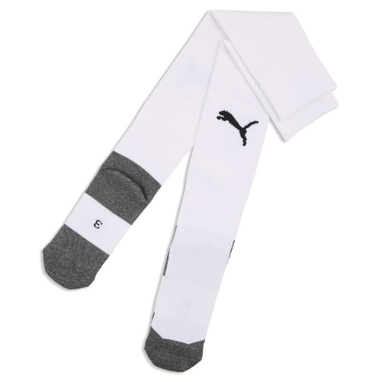 Chaussettes de football PUMA TeamLiga26 Core, blanches et noires
