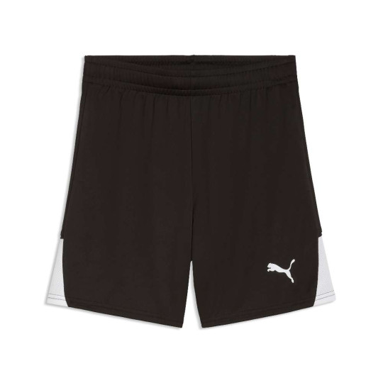 PUMA teamLIGA26 Voetbalbroekje Kids Zwart