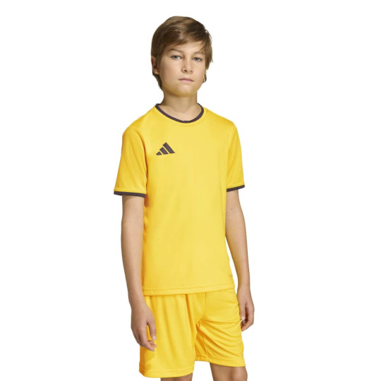 adidas Entrada 26 Voetbalshirt Kids Geel Zwart