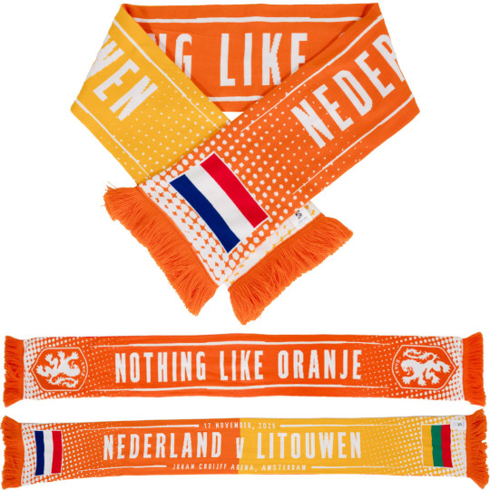 Écharpe KNVB Pays-Bas - Lituanie