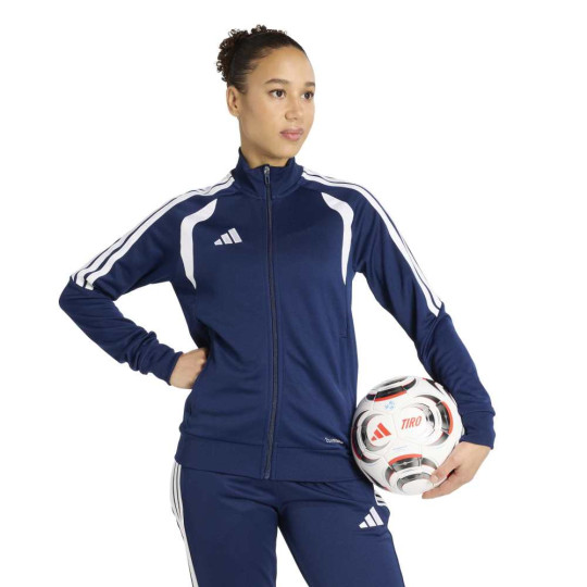 adidas Tiro 26 League Trainingsjack Dames Donkerblauw Wit