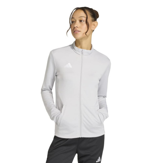 adidas Entrada 26 Trainingsjack Dames Grijs Wit