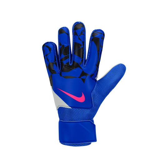 Nike Match Gants de Gardien de But Bleu Blanc Rose Vif