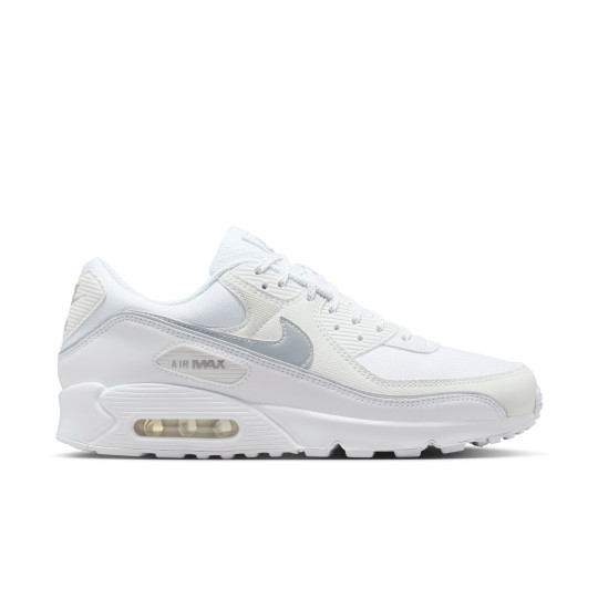 Nike Sneakers Air Max 90 Premium White Silver