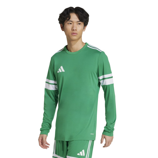adidas Squadra 25 Voetbalshirt Lange Mouwen Groen Wit