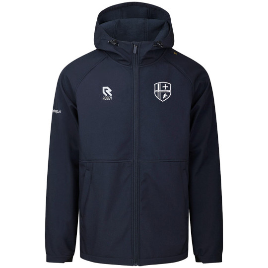 FC Oegstgeest Softshell Jas Senior Donkerblauw