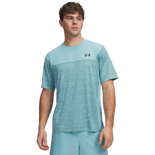 Under Armour Tech Utility Trainingsshirt Lichtblauw Zwart