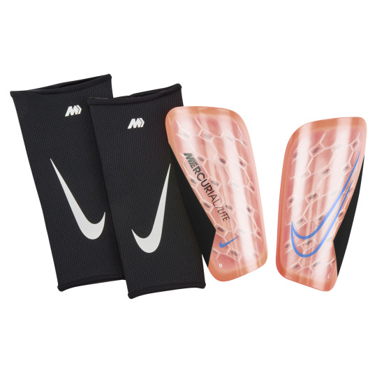 Nike Mercurial Lite Shin Guards Orange Purple Blue Black