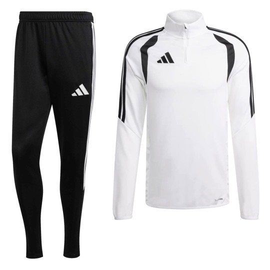 adidas Tiro 26 League Trainingspak 1/4-Zip Wit Zwart