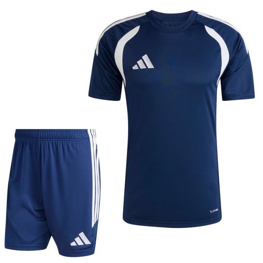 adidas Tiro 26 League Football Kit Dark Blue White