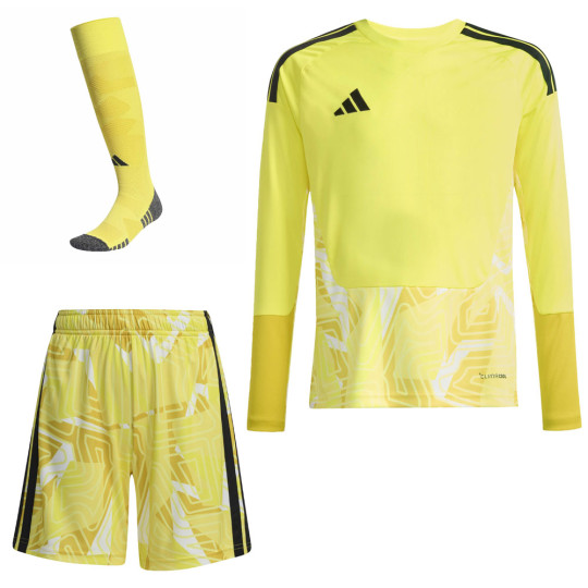 adidas Tiro 26 Competition Long Sleeve Goalkeeper Kit Kids Yellow