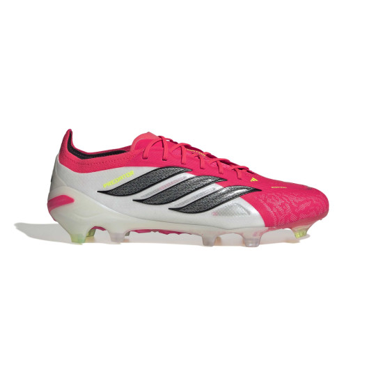 adidas Predator Elite Gras Voetbalschoenen (FG) Rood Wit Zwart