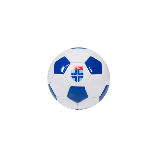 PEC Zwolle Mini Voetbal Wit Blauw