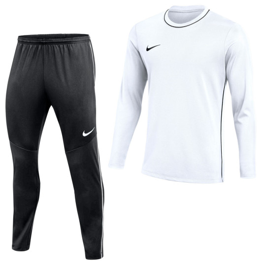 Nike Dri-FIT Park 26 Tracksuit Kids White Black